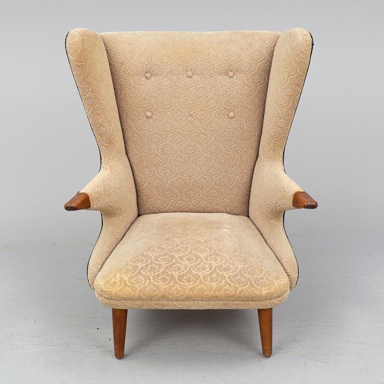 SVEND SKIPPER, a 1960's armchair, Skippers möbler, Denmark.