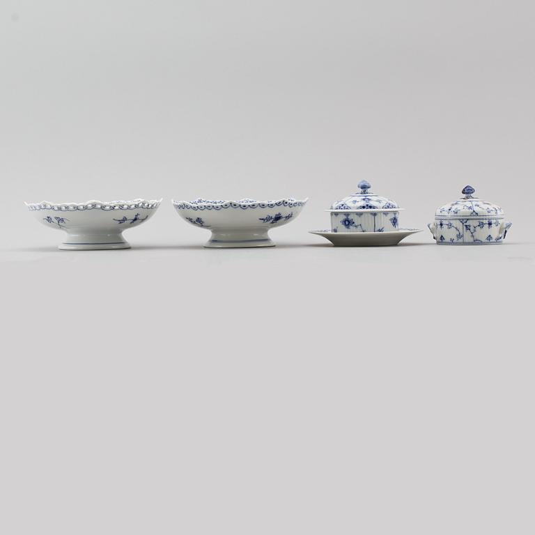 SERVISPORSLIN, 4 delar, Royal Copenhagen.