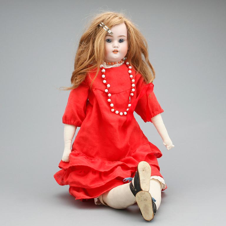 BISKVIFLICKDOCKA, Tyskland, 1900-talets första del, Simon & Halbig, 1080.