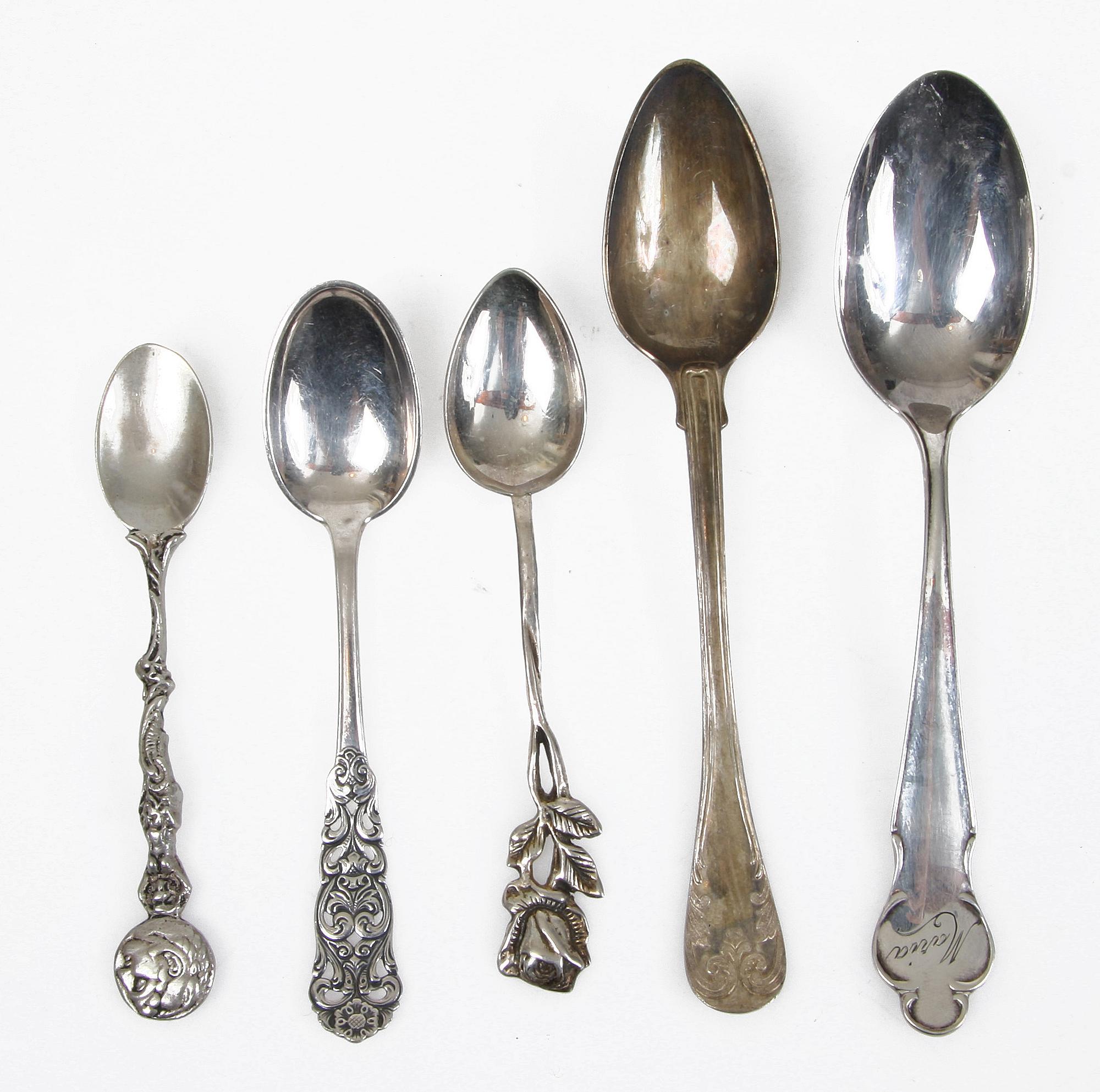 PARTI SILVER, ca 40 delar, 1900-tal. Vikt 745 gr.