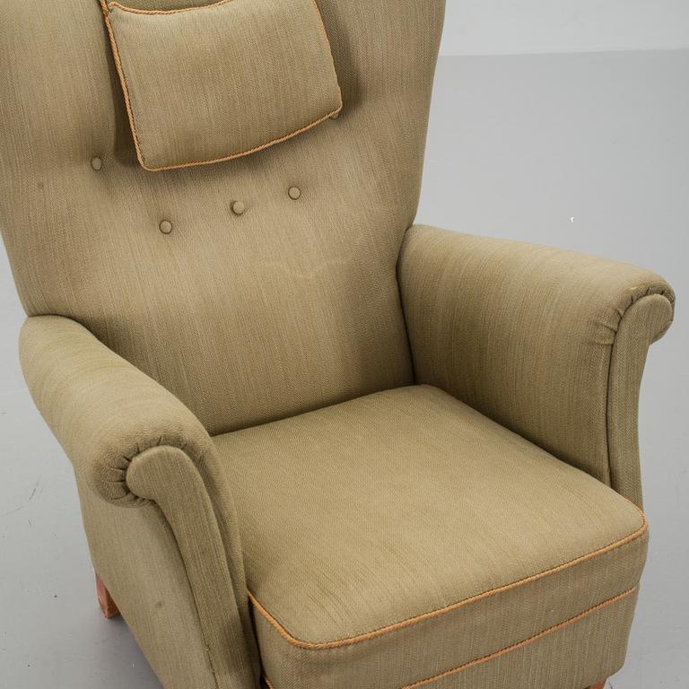 FÅTÖLJ, 1940/50-tal.