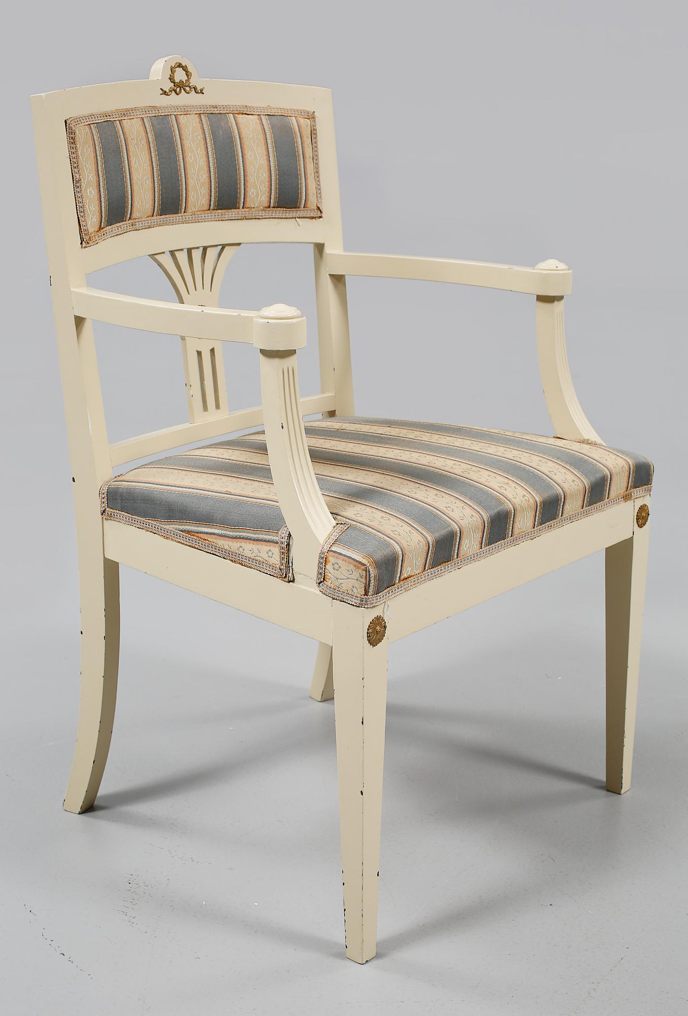 KARMSTOLAR, ett par, 1900-talets första hälft.