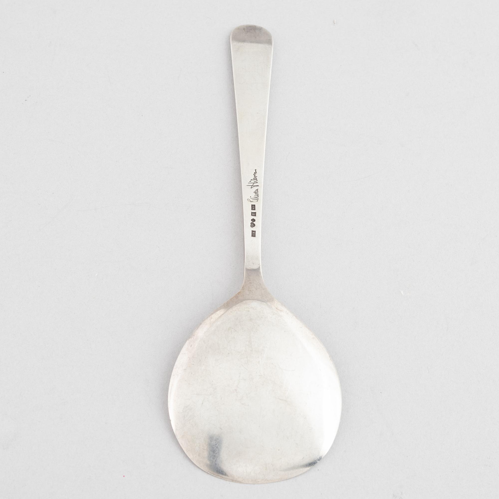 Wiwen Nilsson, serving spoon, silver, Lund 1963.
