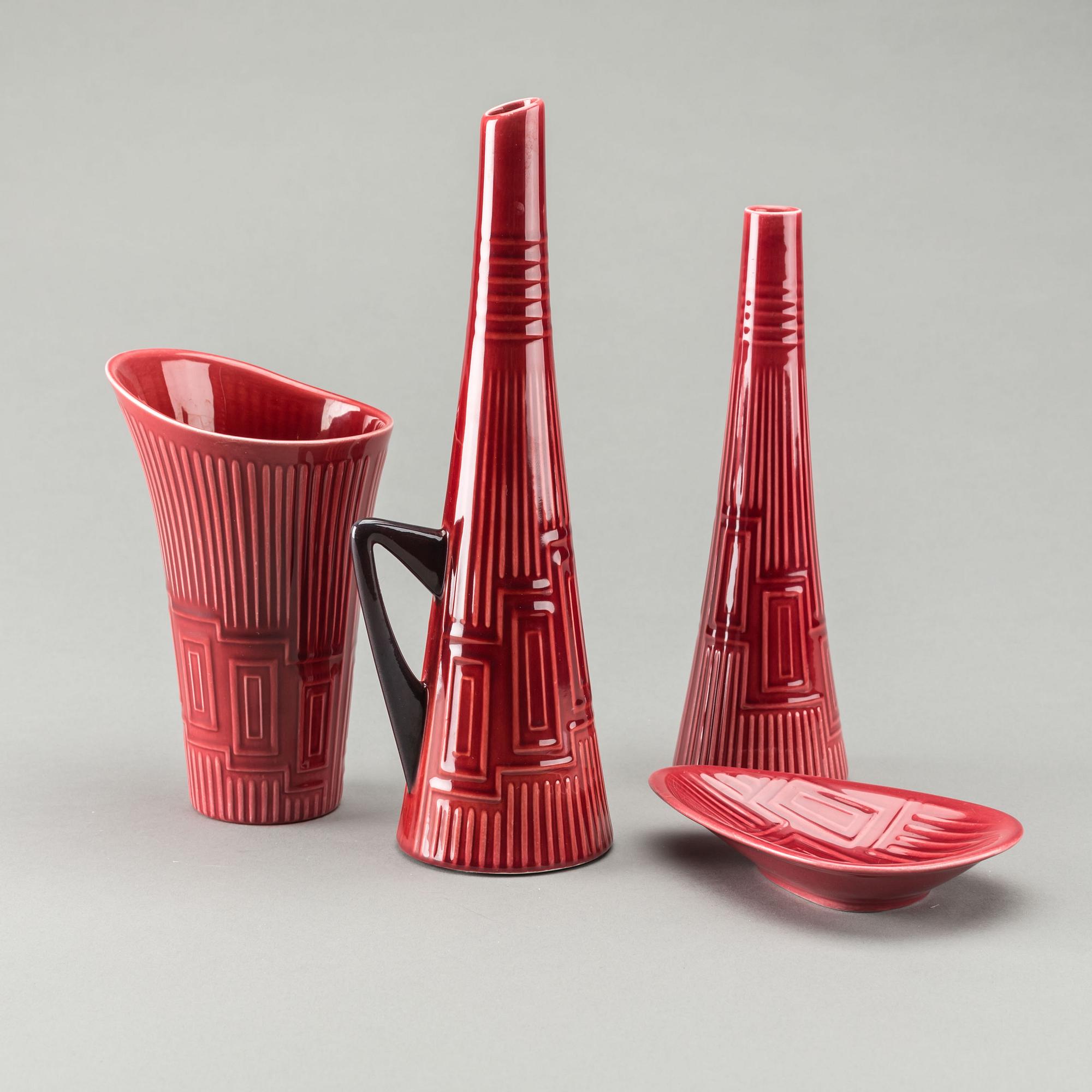 PARTI RÖRSTRAND, Lidabruk, flintgods "Kairo". 1950/60-tal.