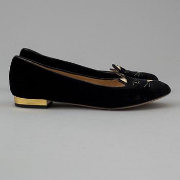 CHARLOTTE OLYMPIA, shoes, size 37 1/2.