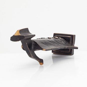 Kimmo Pyykkö, a bronze sculpture.