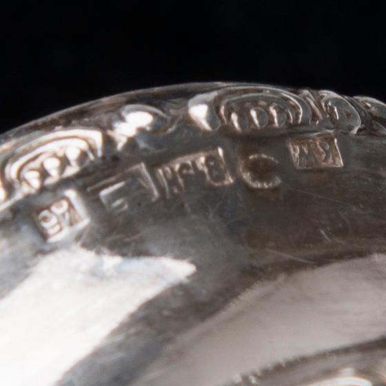 PARTI SILVERFÖREMÅL, 10 st, finska stämplar 1920-50-tal. Tot vikt 468 g.