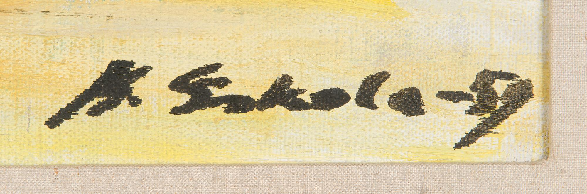 Kalle Eskola, Flower still life.