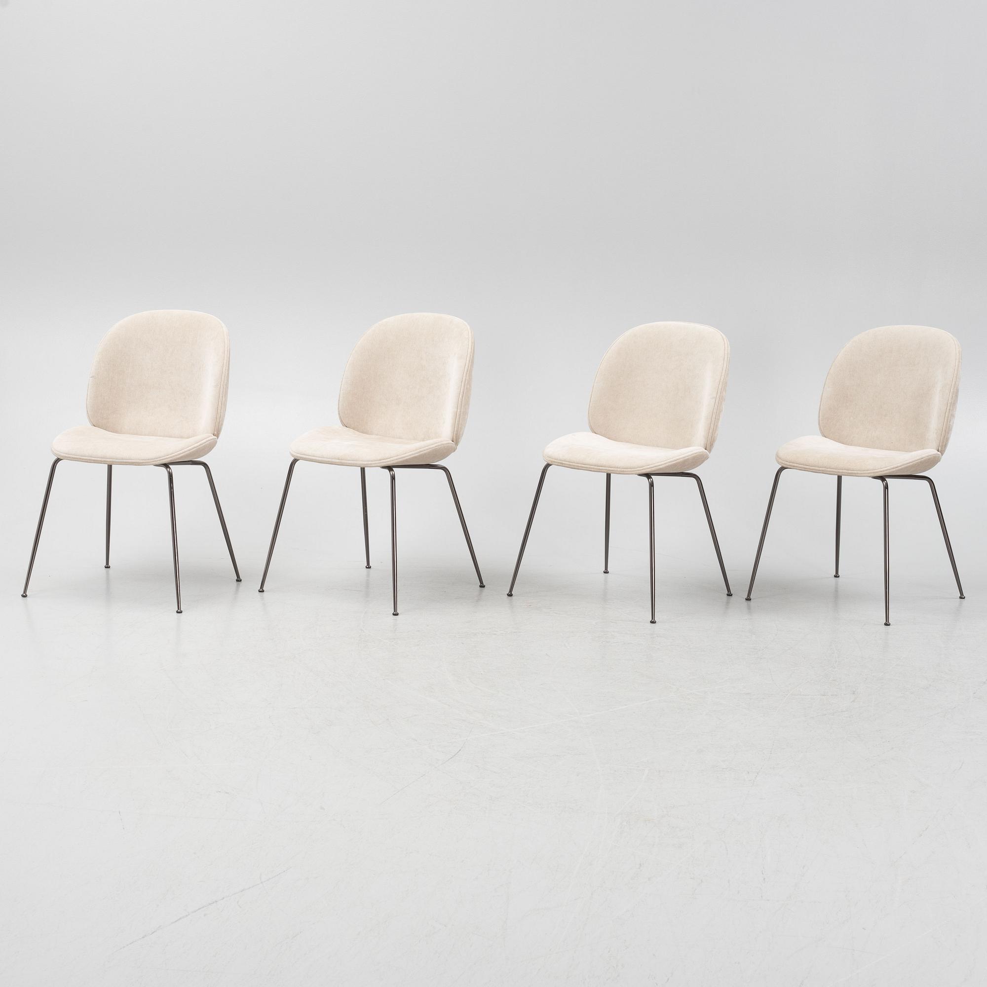 GamFratesi, stolar, 4 st, "Beetle", Gubi.