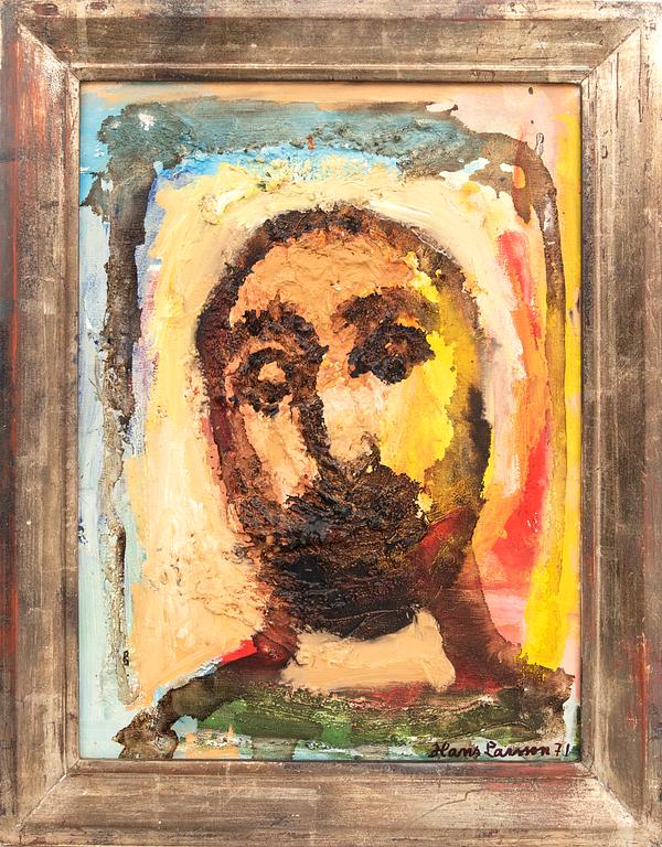 Hans Larsson, olja på duk signerad och daterad 71.