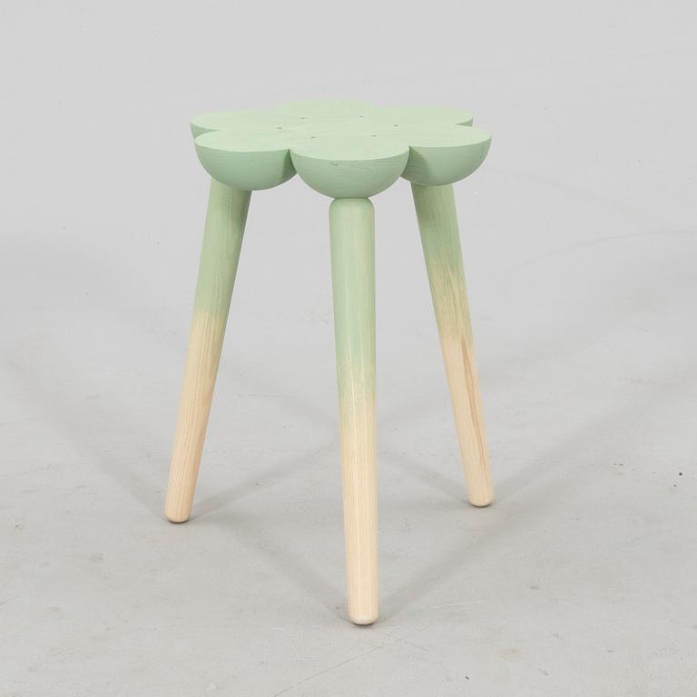 Lisa Hilland, stool "Smyltha" for Myltha, 21st century, unique.