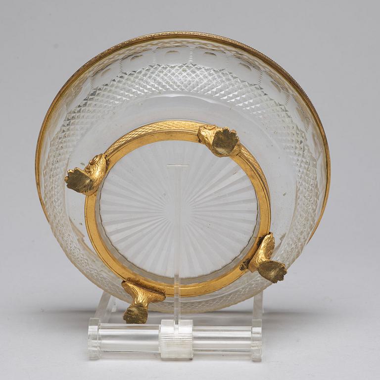 A French bowl, 19th ct.