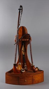 PIPHYLLA MED PIPOR, Karl Johan, 1800-tal.