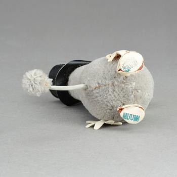 MUMINFIGUR, Ateljé Fauni, 1950-60-tal. "Mumminpappan". Stämpelmärkt undertill.