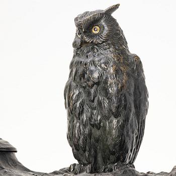 Skrivställ, omkring 1900.