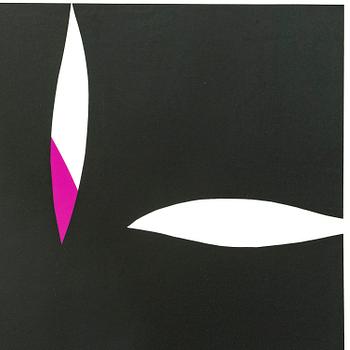 Richard Mortensen,  färgserigrafi, 1991, signerad och numrerad 13/100.