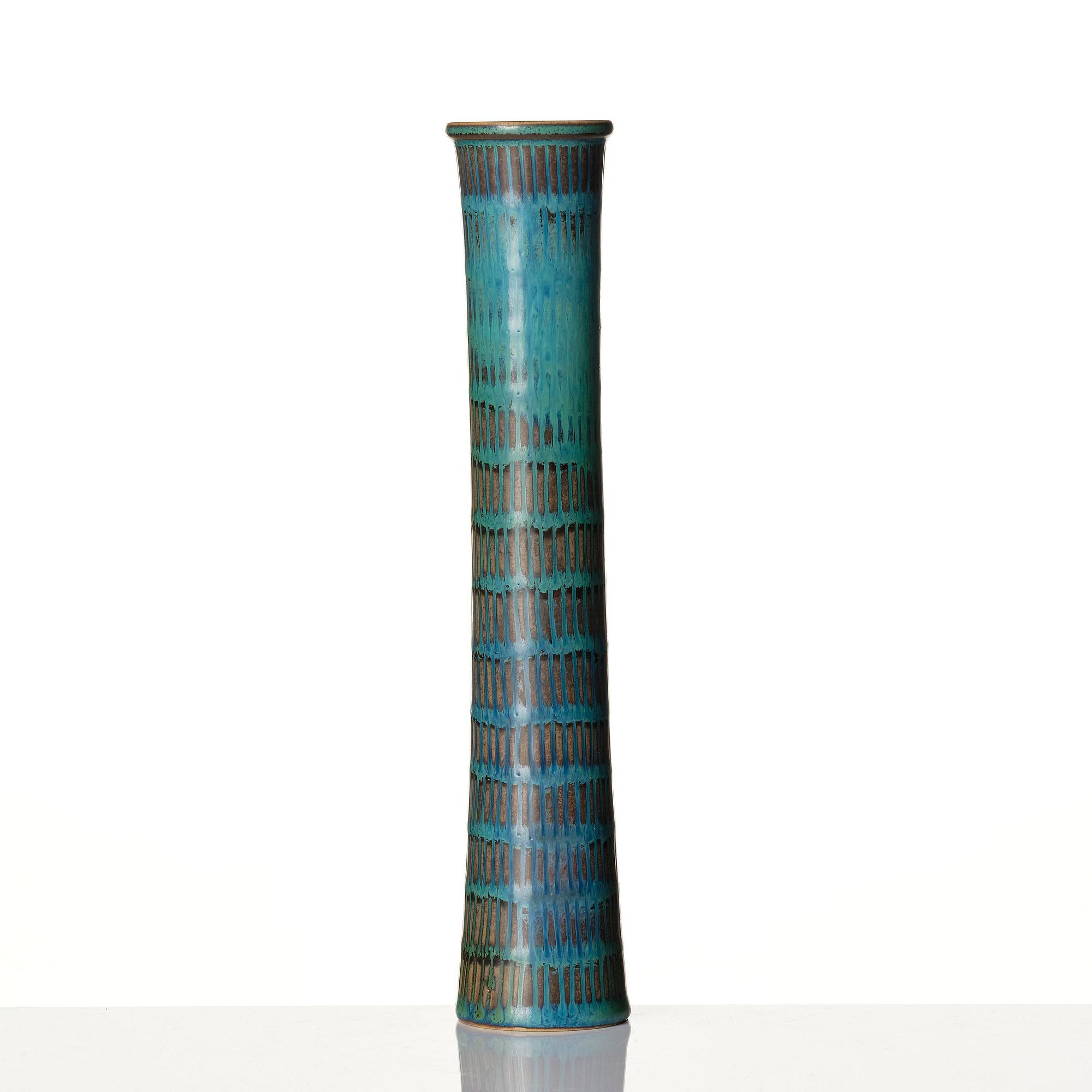 Stig Lindberg, a stoneware vase, Gustavsberg Studio, 1964.
