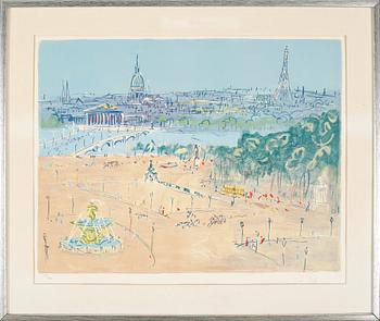 litograph in colors, signen and numbered 187&200.