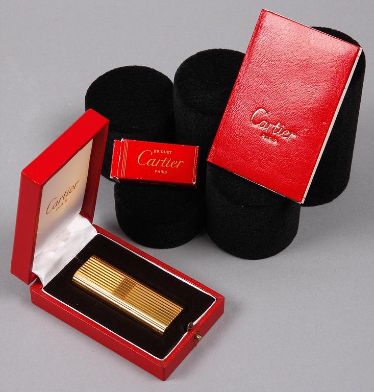 TÄNDARE,  gulddouble, Cartier, Paris.