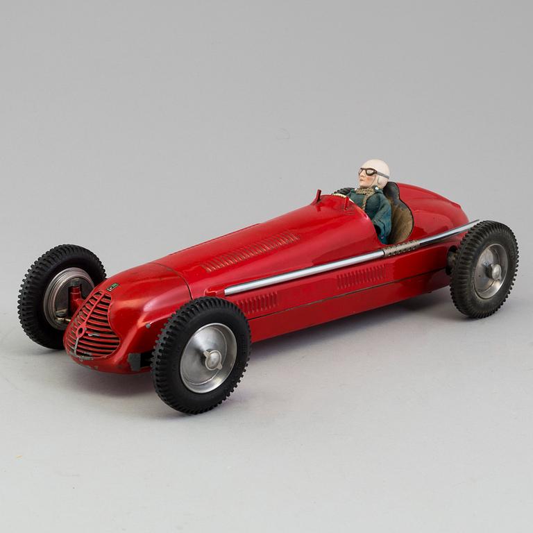 An electric powered tinplate Domo Maserati, Italy, ca 1948.