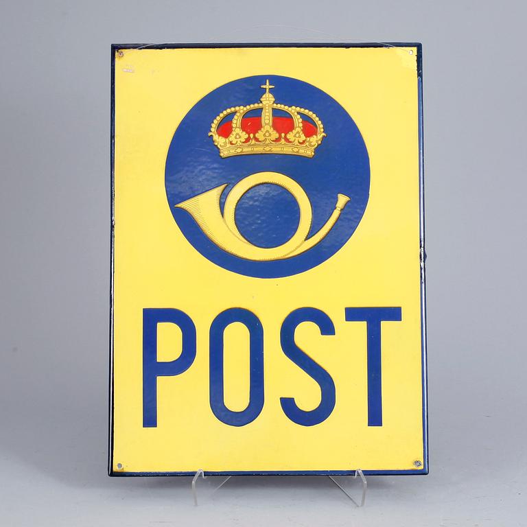 EMALJSKYLT, "Post", 1900-talets första hälft.