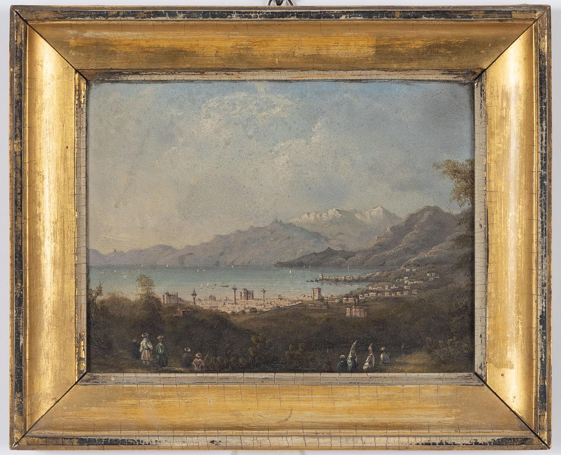 Unknown artist, circa 1850, Oriental city.