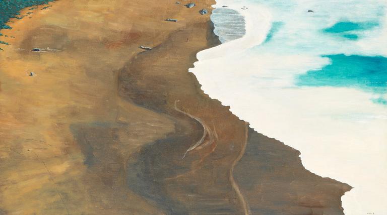 Niklas Eneblom, "Man on beach".