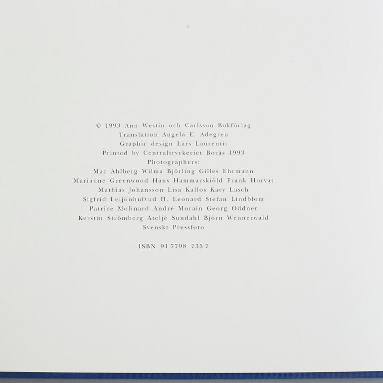 Seven books on Swedish glass, silver and furniture.