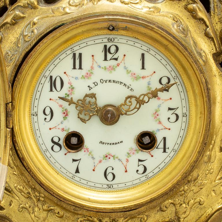 An early 20th century Louis XVI style table clock.