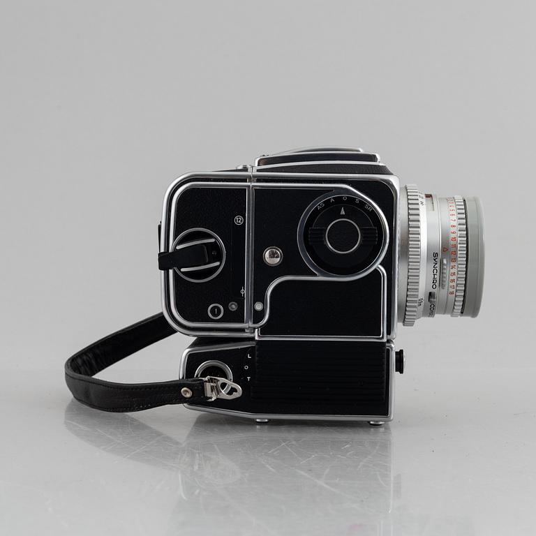 A Hasselblad 500EL camera from Viktor Hasselblad AB, Sweden, 1970's.