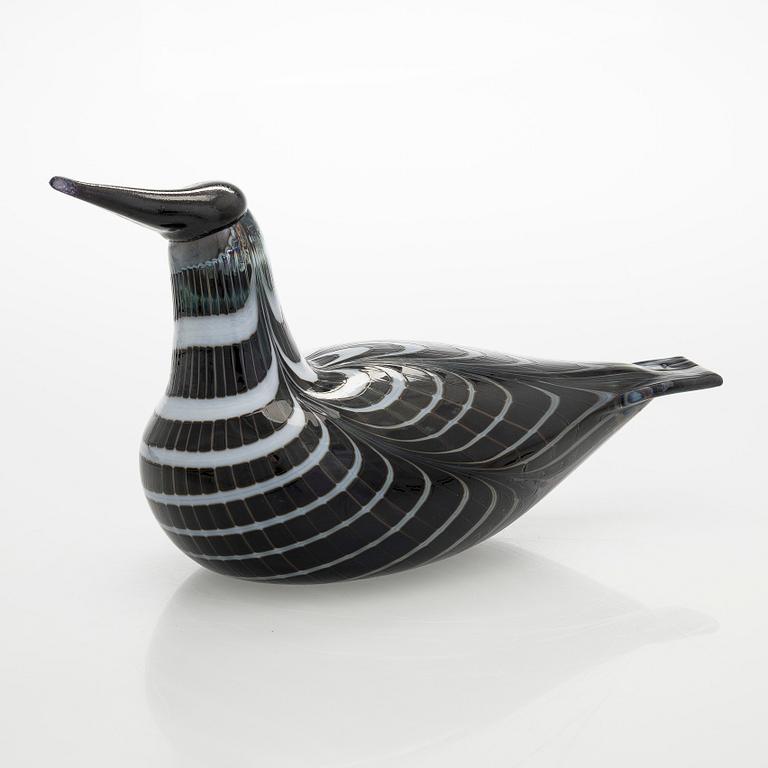 Oiva Toikka, glasfågel, signerad Oiva Toikka Nuutajärvi Notsjö, numrerad 926/5000.