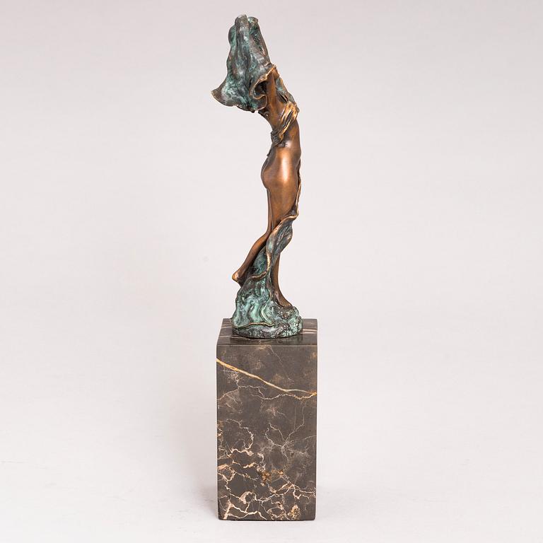 MAX MILO, sculpture in bronze, signed.