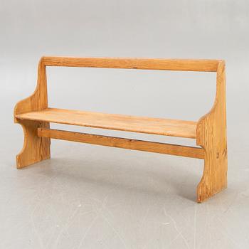 Bänk 1900-talets mitt.