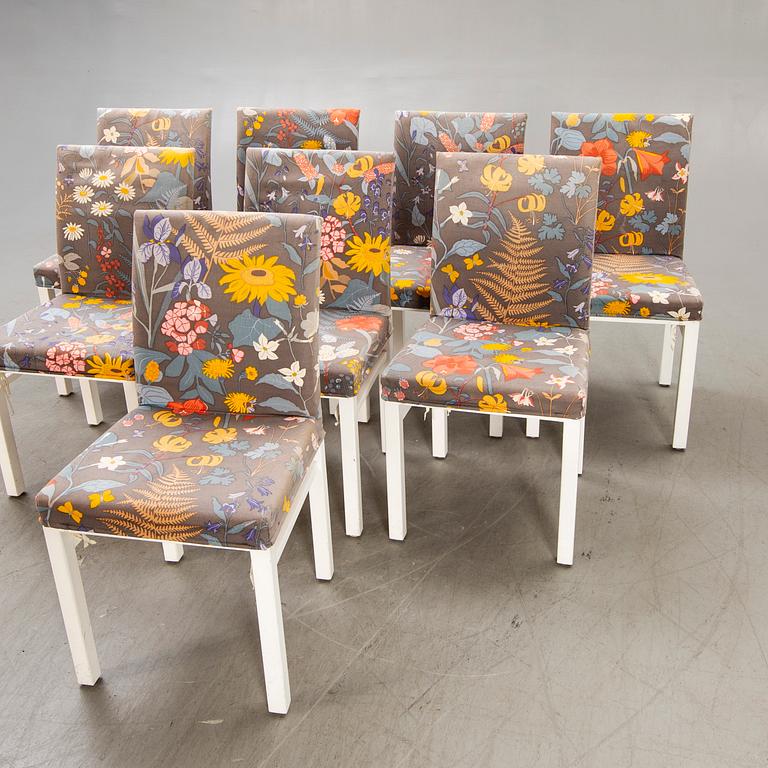 Stolar, 8 st, 1900-talets slut, Svensk Möbelfabrik.