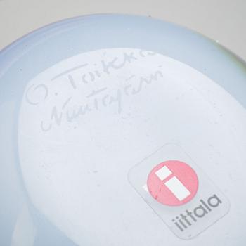 FIGURINER, 2 st, glas, Oiva Toikka, Nuutajärvi.