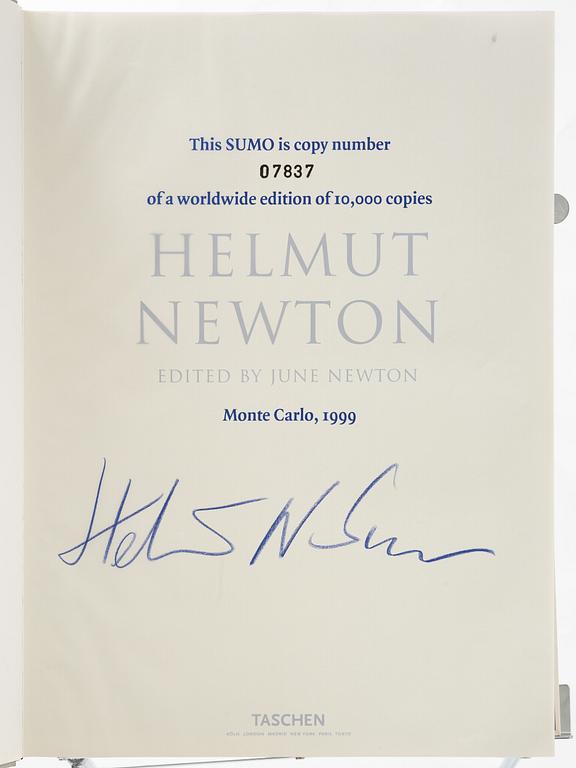 Helmut Newton, "SUMO", 1999.