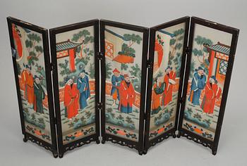 VIKSKÄRM, Kina. Sannolikt 1800-talets slut/1900-talets början.