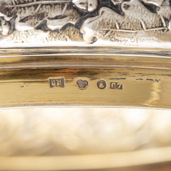 A Swedish 20th century silver tankard, mark of Gustaf Möllenborg - Carl Teodor Féron, Stockholm 1905.