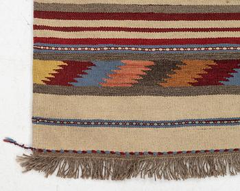 Persian kilim, 252 x 65 cm.