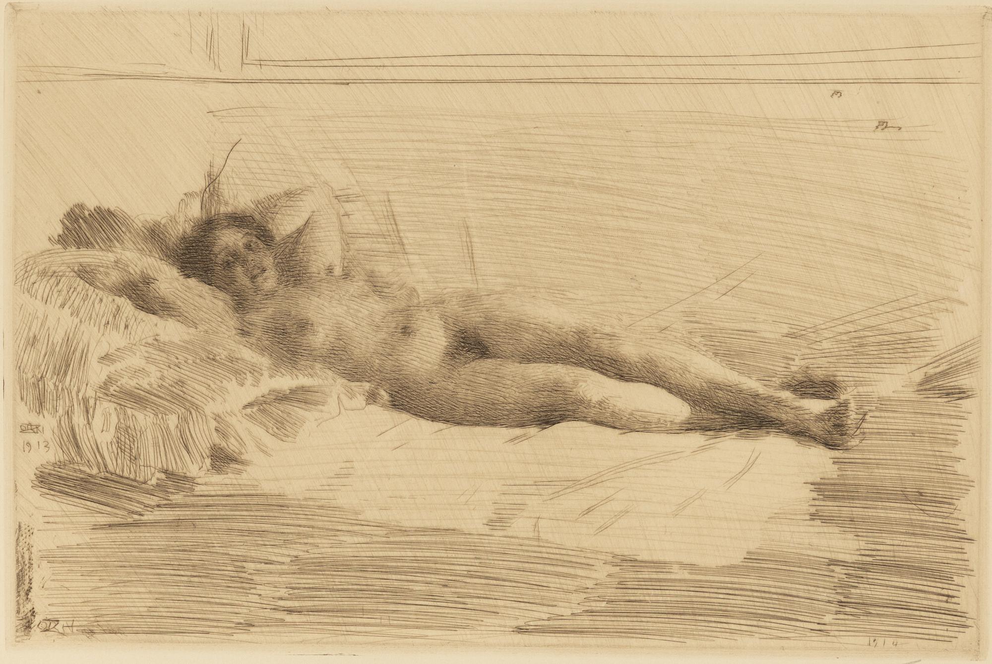 Anders Zorn, "Elin".