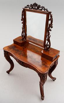 TOALETTBORD, senempire, 1800-talets mitt.