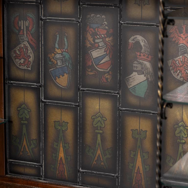 Bar cabinet, Baroque style, probably Gärsnäs, 1950s–60s.