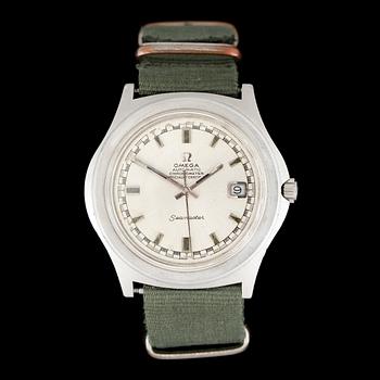 ARMBANDSUR, herr, Omega, Seamaster, Chronometer, automatisk, ref 168.050, cal 564, stål, 1970-tal.