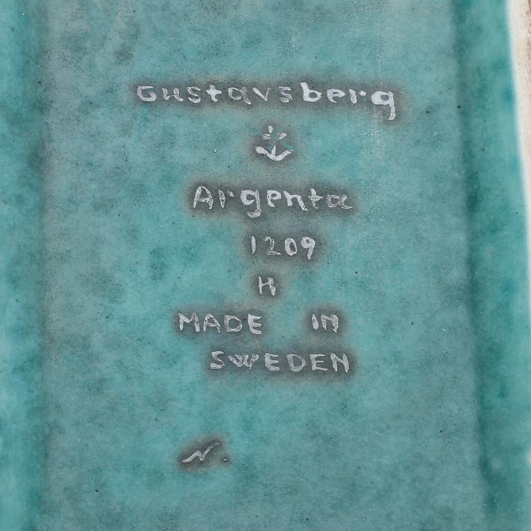 VAS, stengods, Argenta, Wilhelm Kåge, Gustavsberg.