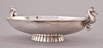 PARTI SILVER, 5 delar, silver, 1900-tal, vikt 495 gr.