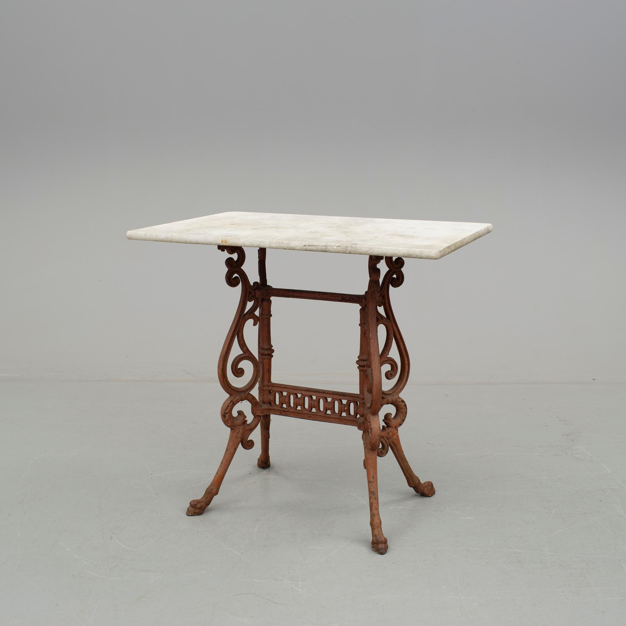 TRÄDGÅRDSBORD, 1800-tal.