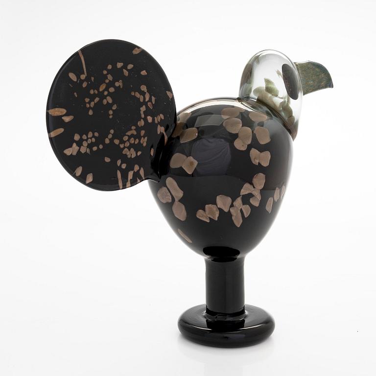 Oiva Toikka, an 'Anniversary Bird', signed O. Toikka Nuutajärvi 2010 481/1000.