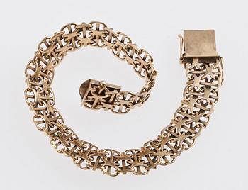 ARMBAND, 18k guld, Stockholm, 1968. Vikt ca 20 gr.