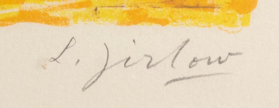 Lennart Jirlow,  lithogaph in colours signed and numbered 224/310.