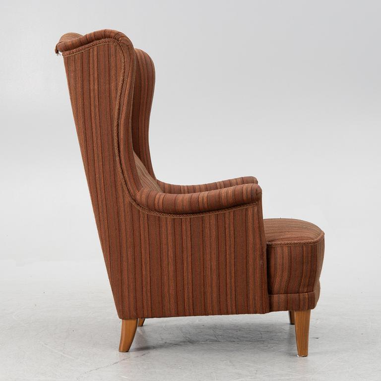 Carl Malmsten, a "Häggbom" armchair, AB O.H. Sjögren.